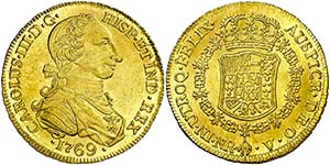 1769. Carlos III. Santa Fe de Nuevo Reino. ... 