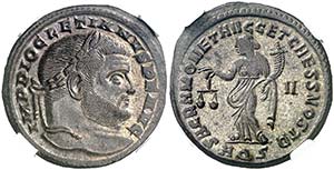 (301 d.C.). Diocleciano. Aquileia. Follis. ... 
