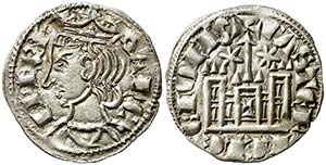 Sancho IV (1284-1295). Toledo. Cornado. (AB. ... 