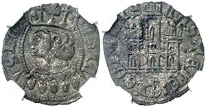 Enrique II (1368-1379). Burgos. Cornado. ... 