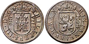 1603/4. Felipe III. Segovia. 8 maravedís. ... 