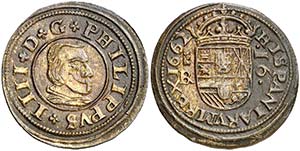 1662. Felipe IV. Segovia. BR. 16 maravedís. ... 