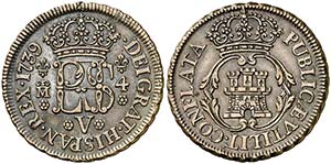 1739. Felipe V. Madrid. 4 maravedís. (AC. ... 