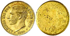 1880*8-. Alfonso XII. 50 céntimos. 0,71 g. ... 
