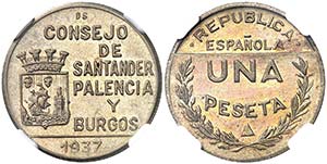 1937. Santander, Palencia y Burgos. 1 ... 