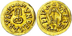 Gundemaro (610-612). Emerita (Mérida). ... 