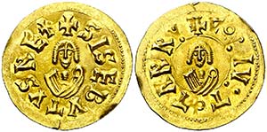 Sisebuto (612-621). Tarraco (Tarragona). ... 