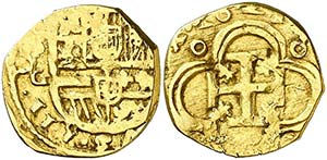 1621. Felipe III. Sevilla. . 2 escudos. (AC. ... 