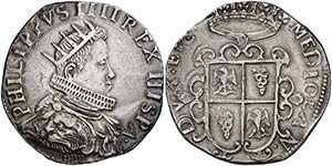 1622. Felipe IV. Milán. 1 ducatón. (Vti. ... 