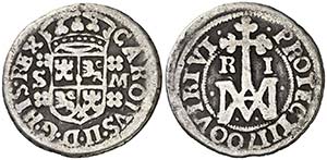 1700. Carlos II. Sevilla. M. 1 real. (AC. ... 