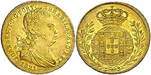 1821. Portugal. Juan VI. Lisboa. 3200 reis ... 