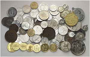 Vaticano. Colección de 65 monedas de ... 