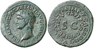 (80-81 d.C.). Germánico. As. (Spink 2599 ... 