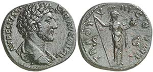 (153-154 d.C.). Marco Aurelio. Sestercio. ... 