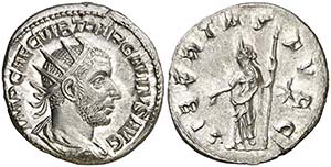 (251-252 d.C.). Treboniano Galo. ... 