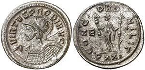 (281 d.C.). Probo. Antoniniano. (Spink 11965 ... 