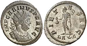 (284-285 d.C.). Carino. Antoniniano. (Spink ... 