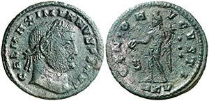 (311 d.C.). Galerio Maximiano. Cyzicus. ... 