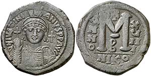 (544-545 d.C.). Justiniano I. Nicomedia. ... 