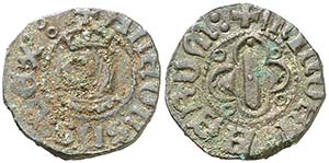Alfons IV (1416-1458). Menorca. Diner. ... 