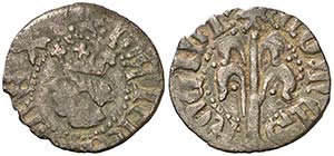 Joan II (1458-1479). Perpinyà. Diner. ... 