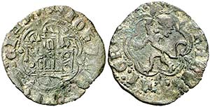 Juan II (1406-1454). Coruña. Blanca. (AB. ... 