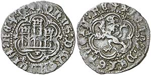 Juan II (1406-1454). Toledo. Blanca. (AB. ... 