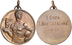 1935. Catalunya. Medalla. (Cru.Medalles ... 