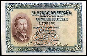 1926. 25 pesetas. (Ed. B109) (Ed. 325). 12 ... 