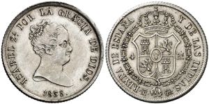 1835. Isabel II. Madrid. CR. 4 reales. (AC. ... 