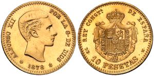 1878*1961. Franco. DEM. 10 pesetas. (AC. ... 