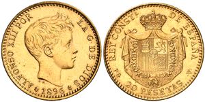1896*1961. Franco. PGV. 20 pesetas. (AC. ... 