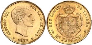 1876*1962. Franco. DEM. 25 pesetas. (AC. ... 