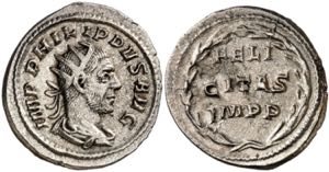 (247 d.C.). Filipo I. Antoniniano. (Spink ... 