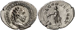 (253 d.C.). Emiliano. Antoniniano. (Spink ... 