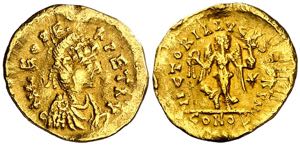 (457-468 d.C.). León I. Constantinopla. ... 