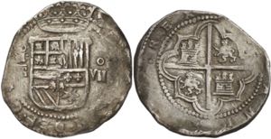 s/d (sobre 1586). Felipe II. Segovia. I. 8 ... 