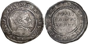 1572. Felipe II. Messina. 1 escudo/10 taris. ... 