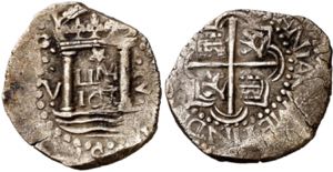 1659. Felipe IV. Lima. V. 2 reales. (AC. ... 