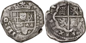 1651. Felipe IV. MD (Madrid). A. 8 reales. ... 