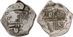 1670. Carlos II. (Sevilla). (M). 8 reales. ... 