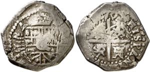 1704. Felipe V. Sevilla. M. 4 reales. (AC. ... 