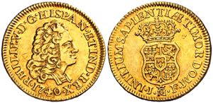 1740. Felipe V. Madrid. JF. 1 escudo. (AC. ... 