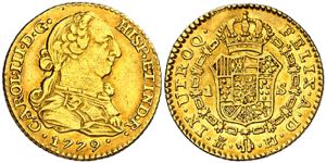 1779. Carlos III. Madrid. PJ. 1 escudo. (AC. ... 