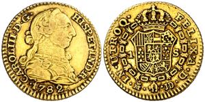 1782. Carlos III. Madrid. JD. 1 escudo. (AC. ... 