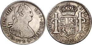1798. Carlos IV. Guatemala. M. 4 reales. ... 