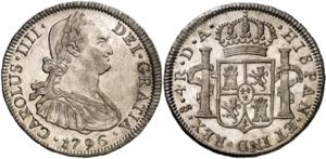 1796. Carlos IV. Santiago. DA. 4 reales. ... 