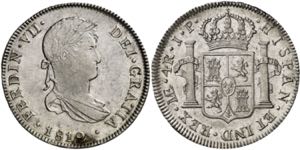1819. Fernando VII. Lima. JP. 4 reales. (AC. ... 