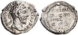 (171 d.C.). Marco Aurelio. Denario. (Spink ... 