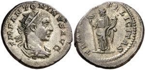 (219 d.C.). Eliogábalo. Antoniniano. (Spink ... 